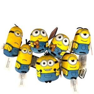 NWT Minions Tsum Tsum - Set of 7